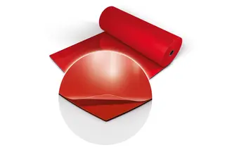 Harlequin Hi-Shine dansegulv, rød 1,5m x 20m rull