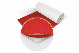 Harlequin Showfloor, red. 2mx30m rull For tilldekking av sportsgulv etc.