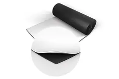 Harlequin Duo black/white dansegulv Vendbar, sort/hvit, 1,5m x 25m rull