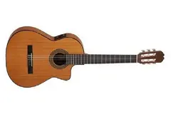 Admira MALAGA-EC Klassisk gitar med mik, cutaway, EQ-6 preamp, solid Cedar top