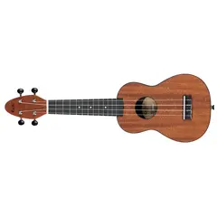 Ortega K2-MAH-L Keiki Soprano ukulelepakke, Mahogany, Lefthand