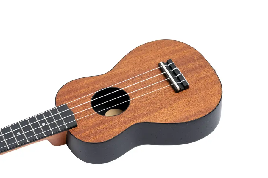 Ortega K2-MAH-L Keiki Soprano ukulelepakke, Mahogany, Lefthand 