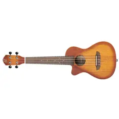 Ortega RUDAWN-CE-L Concert ukulele med mik. Earth, Dawn, Lefthand