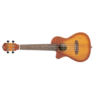 Ortega RUDAWN-CE-L Concert ukulele med mik. Earth, Dawn, Lefthand