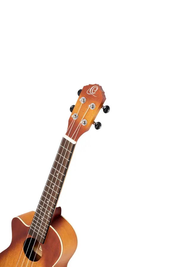 Ortega RUDAWN-CE-L Concert ukulele med mik. Earth, Dawn, Lefthand 
