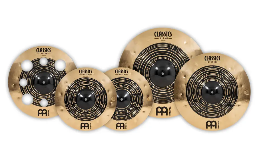 Meinl Cymbals CCDU4680 Meinl Classics Custom Dual Set, 14,16,18,20 