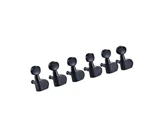 Ortega OTMEG6L-GB Mekanikk Elgitar 6 in-line, Black