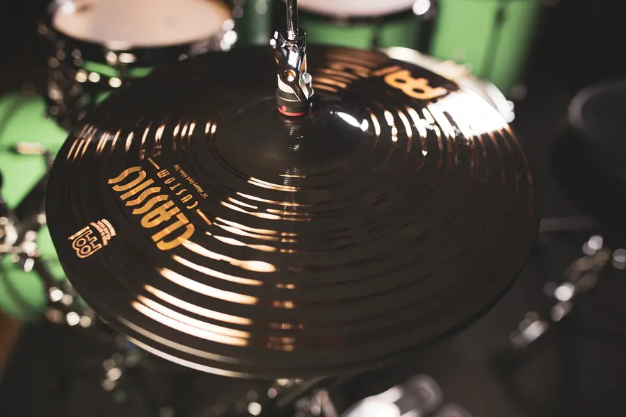 Meinl Cymbals CC14HDAH Classics Custom 14 Heavy Dark Hi-hat 
