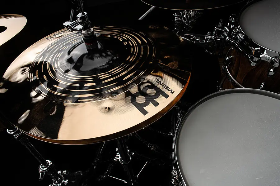 Meinl Cymbals CC15DUH Meinl 15 Classics Custom Dual Hihat" 