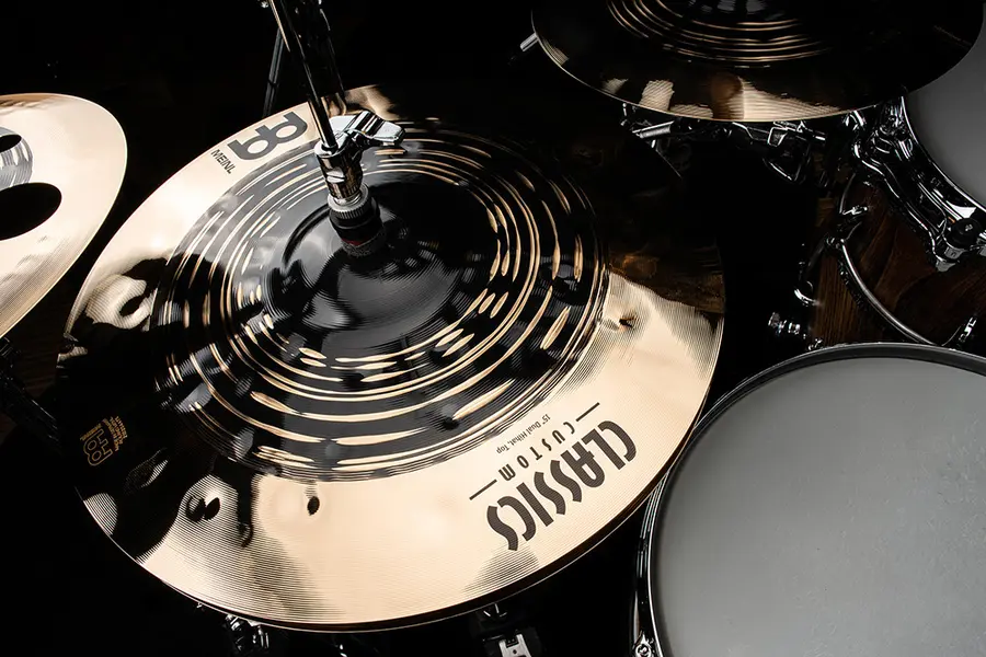 Meinl Cymbals CC15DUH Meinl 15 Classics Custom Dual Hihat" 