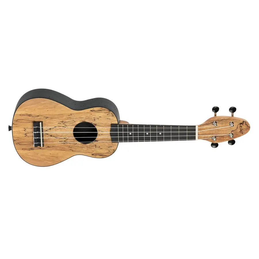 Ortega K3-SPM Keiki Soprano ukulelepakke, Spalted Maple 