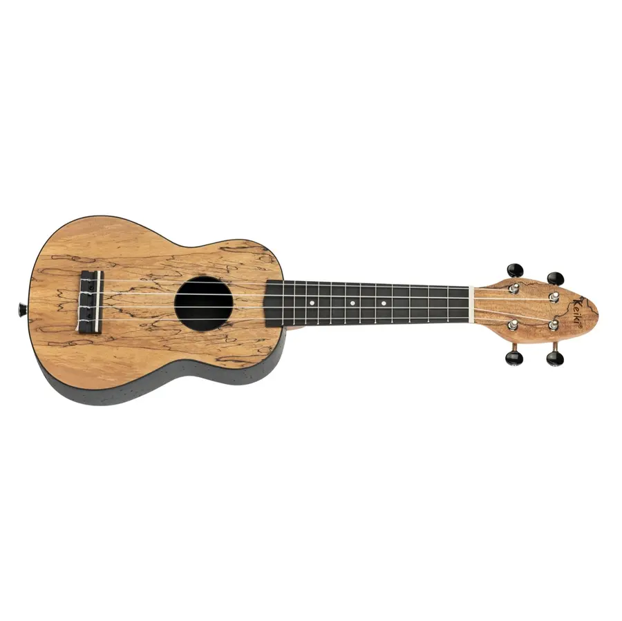 Ortega K3-SPM Keiki Soprano ukulelepakke, Spalted Maple 