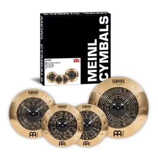 Meinl Cymbals CCDU141620 Meinl Classics Custom Dual Set, 14,16,20