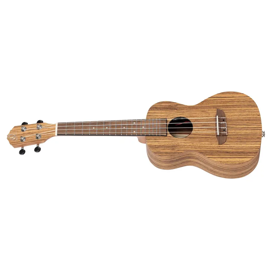 Ortega RFU11ZE-L Concert ukulele, med mik, Gigbag, Lefthand 