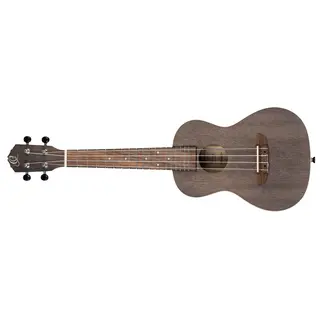Ortega RUCOAL-L Concert ukulele Earth, See Thru Black, Lefthand