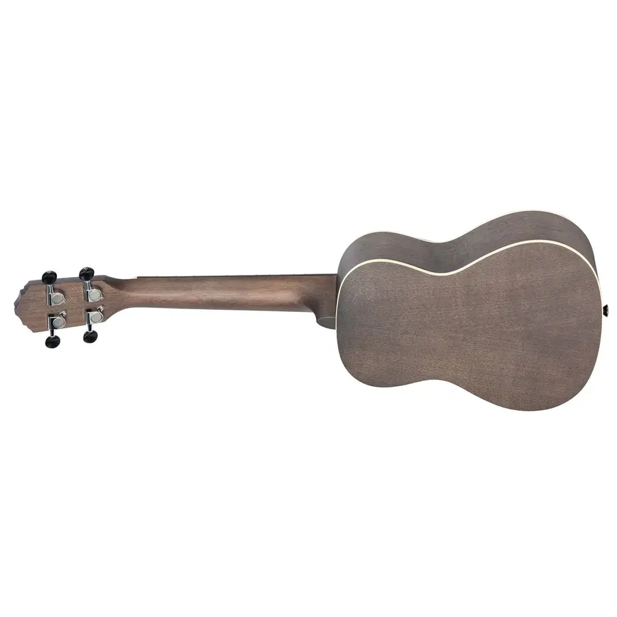 Ortega RUCOAL-L Concert ukulele Earth, See Thru Black, Lefthand 