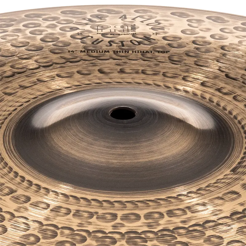 Meinl Cymbals PAC14MTH Pure Alloy Custom 14 Medium Thin Hi-Hat 