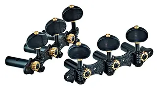 Ortega OTMDLX-BKBK Mekanikk Classic Black/Black buttons