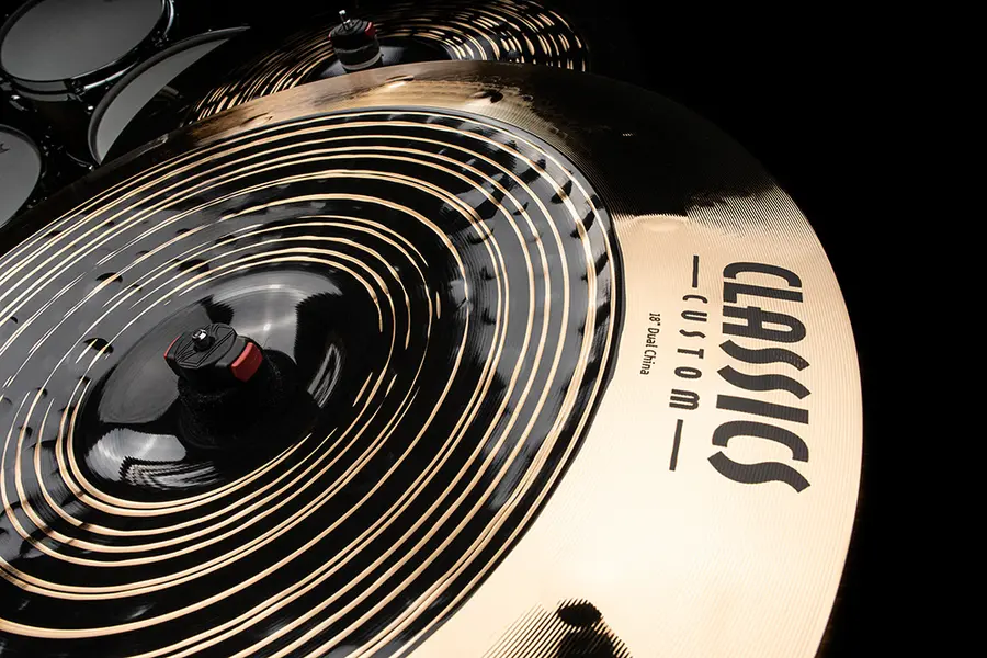 Meinl Cymbals CC18DUCH Meinl 18 Classics Custom Dual China" 