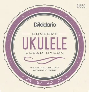 D'Addario EJ65C Strengesett Ukulele Concert Pro Arté