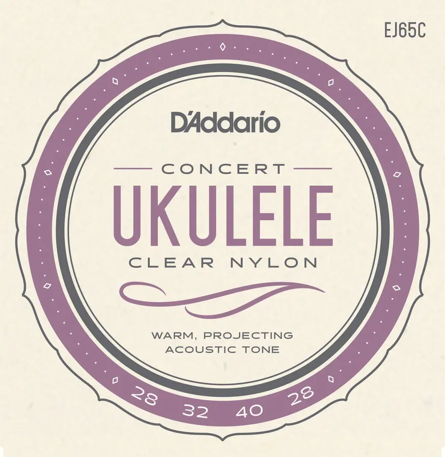 D'Addario EJ65C Strengesett Ukulele Concert Pro Arté 