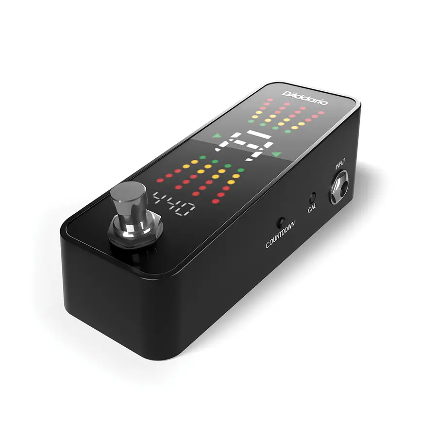 D'Addario PW-CT-23 PW Chromatic Pedal Tuner Plus 