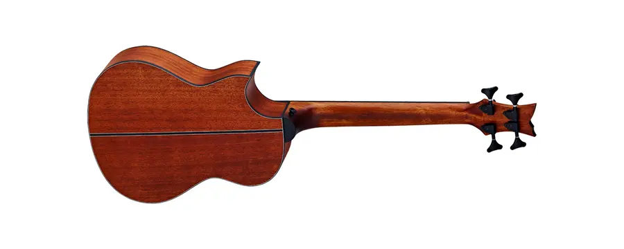 Ortega LIZZY-PRO Akustisk bass med mik Lined Fretless 
