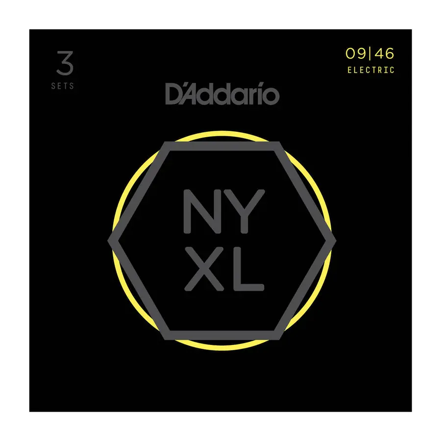 D'Addario NYXL0946-3P Strengesett (009-046) 3-pack 