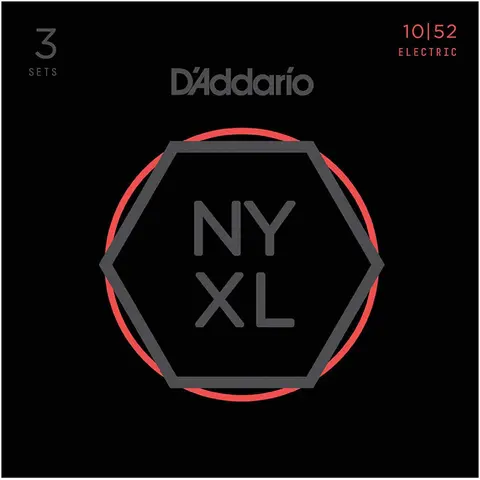 D'Addario NYXL1052-3P Strengesett (010-052) 3-pack