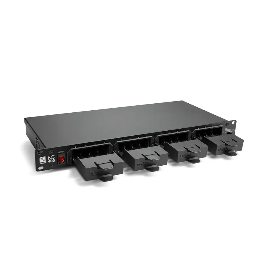 Palmer BC400 AA V1 - Professional 19" Charger with 16x Varta AA Batteries 