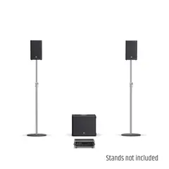 LD Systems STINGER G3 LOUNGE SET 2 x 8" + 1 x 15" passive + Amping Rack