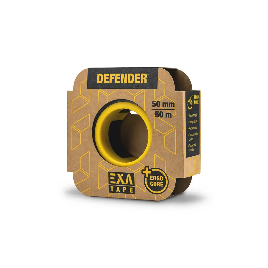 Defender T EXA W 50 - EXA-TAPE® ERGO-Core White Glossy, 50mm x 50m 