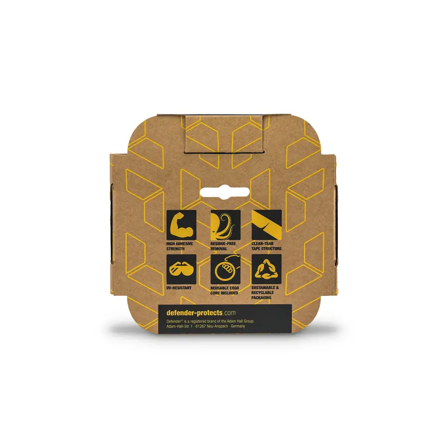 Defender T EXA W 50 - EXA-TAPE® ERGO-Core White Glossy, 50mm x 50m 