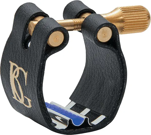 BG L12RSJ Ligature "Revelation Silver" Alto sax 