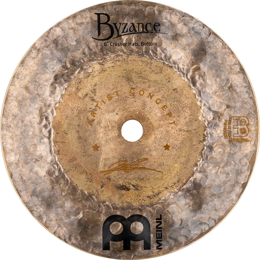 Meinl AC-6CRASHER Artist Concept Crasher Hats 6/6, Benny Greb 