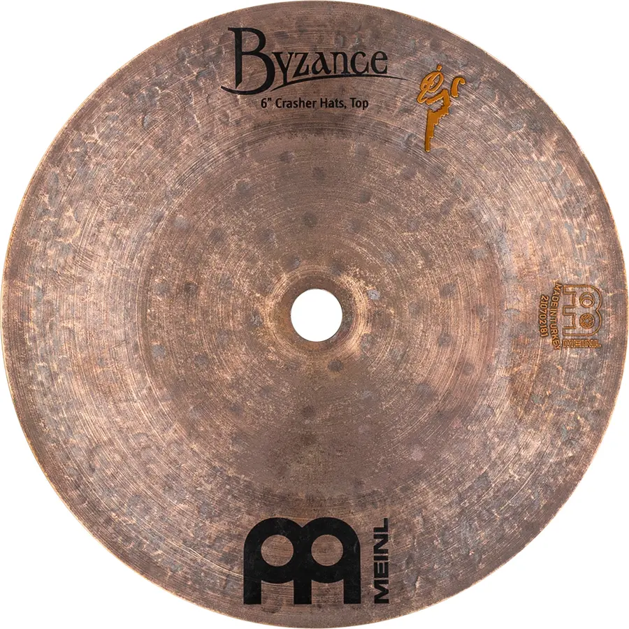 Meinl AC-6CRASHER Artist Concept Crasher Hats 6/6, Benny Greb 