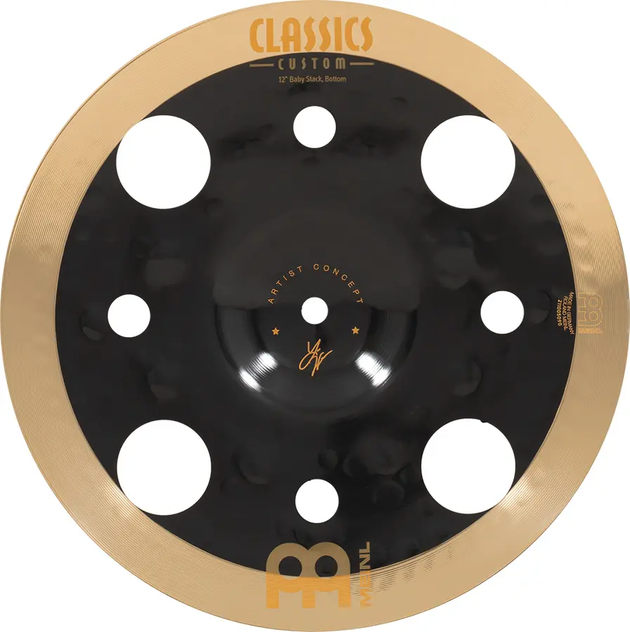 Meinl AC-BABY Artist Concept 10/12 Baby Stack, Luke Holland 