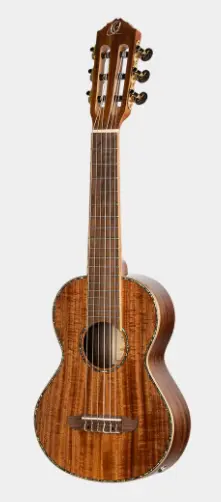 Ortega RGLE18ACA Guitarlele Mikrofon & gigbag, all Acacia, solid top 