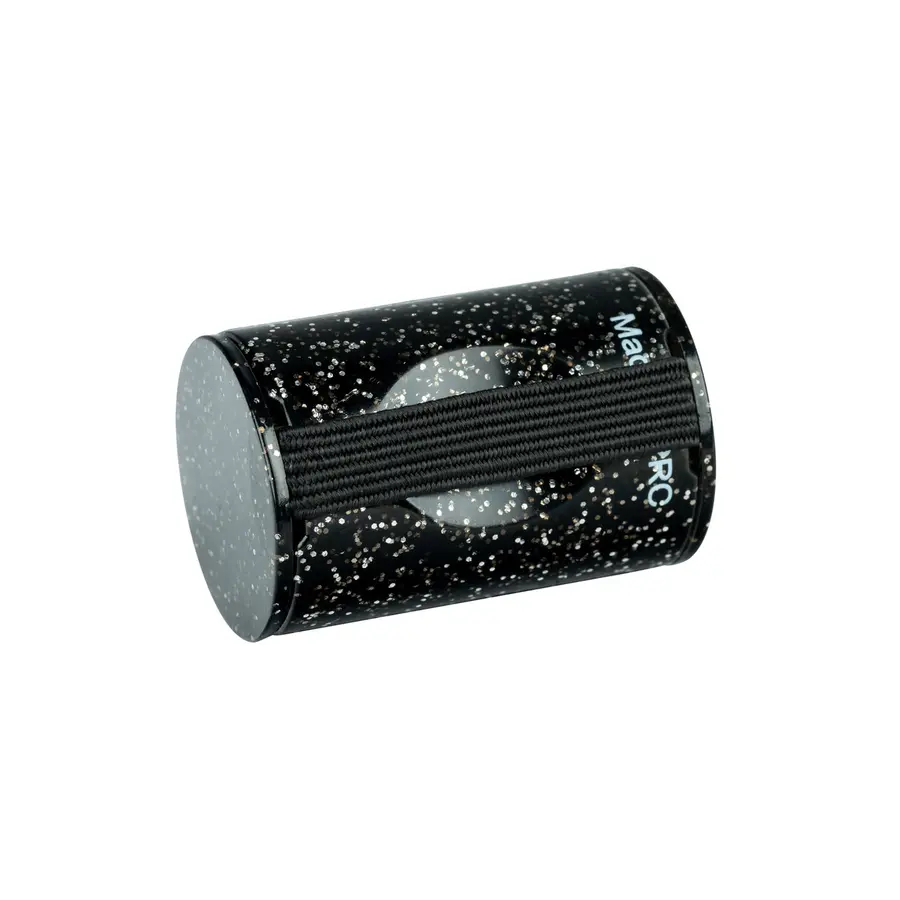 Ortega OFS-BKS Plastic Finger Shaker Black Sparkle 