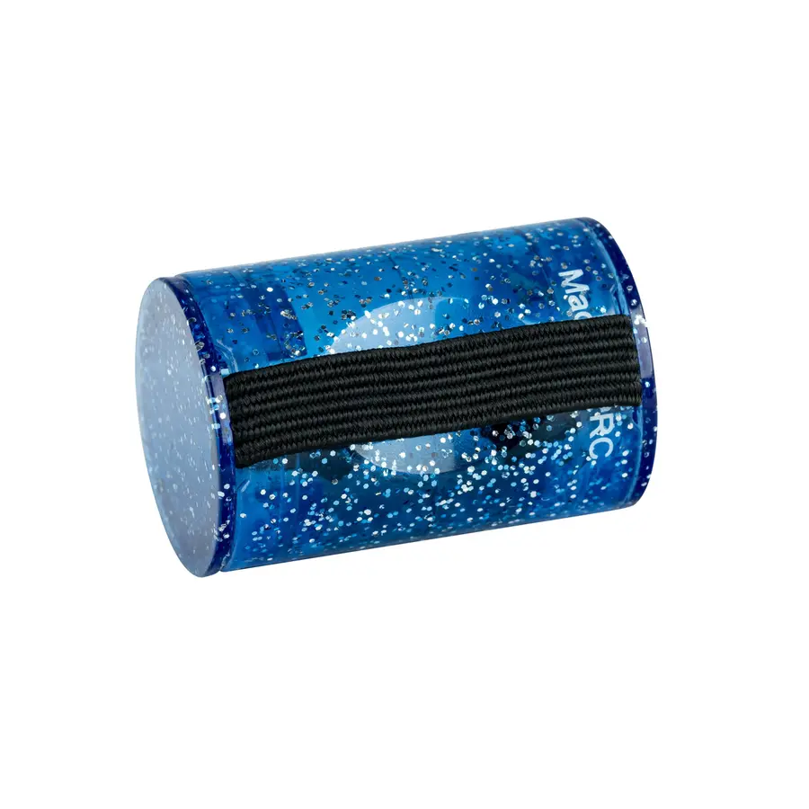 Ortega OFS-BLS Plastic Finger Shaker Blue Sparkle 