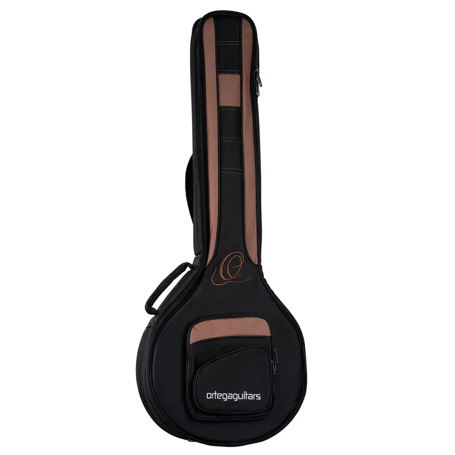 Ortega ONB-BJ Pro Series Banjo Bag, Brown/Black 