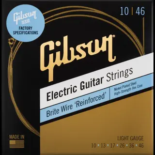 Gibson S&amp;A Brite Wire Reinforced El. SEG-NWR10 (010-046) - Light