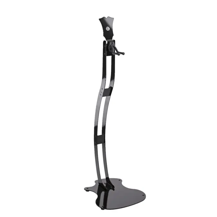 K&M 17630 Guitar Station M Sort høyglans 
