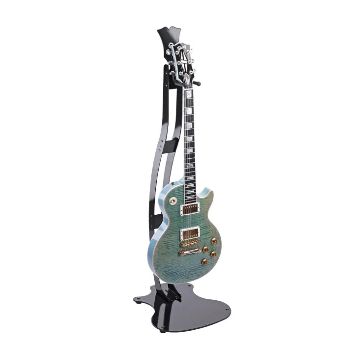 K&M 17630 Guitar Station M Sort høyglans 