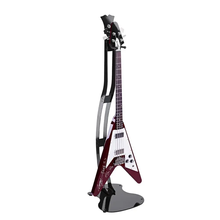 K&M 17640 Guitar Station L Sort høyglans 