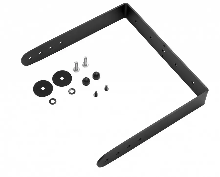 K&M 24467-000-56 Feste for Genelec S360 side-side, sort 