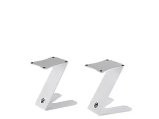 K&amp;M 26773 Table monitor stand Z-Stand ensfarget hvit