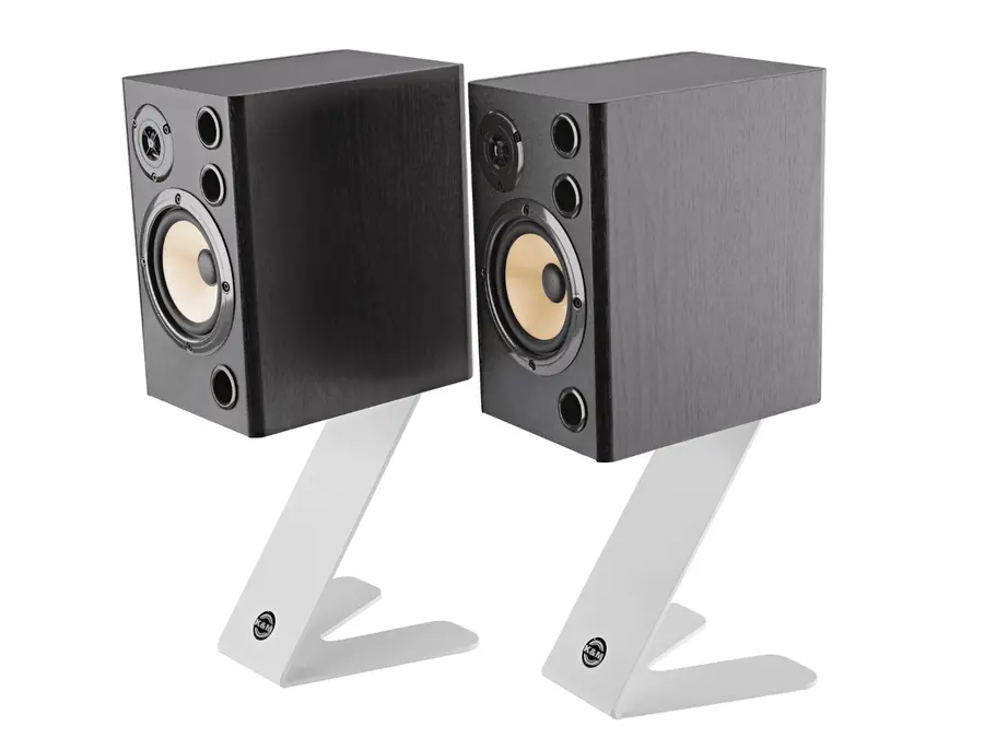 K&M 26773 Table monitor stand Z-Stand ensfarget hvit 