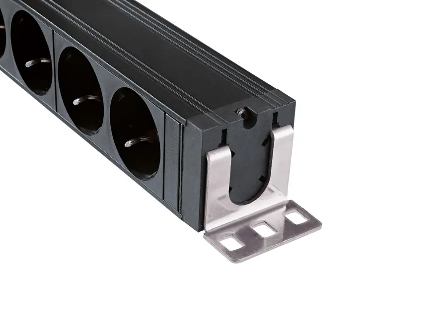 K&M 28673 19"-Power box 8 sockets 