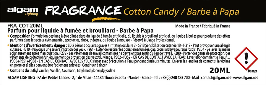 Algam Lighting 20 ML mist frag barbapapa FRA-COT-20ML 